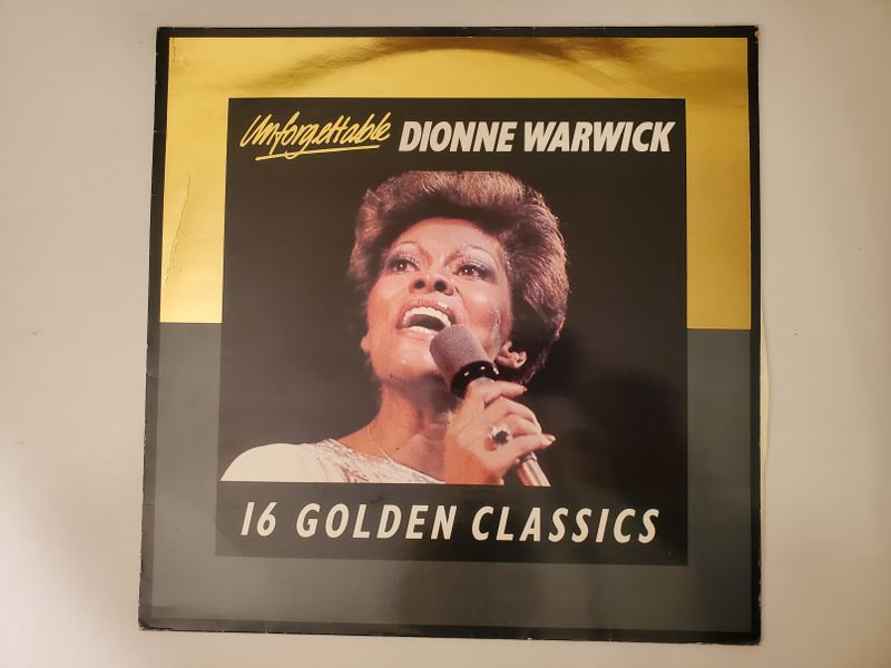Dionne Warwick Unforgettable: 16 Golden Classics vinyl record